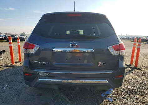 2014 Nissan Pathfinder S из США, поврежденный, VIN 5N1AR2MN7EC604111